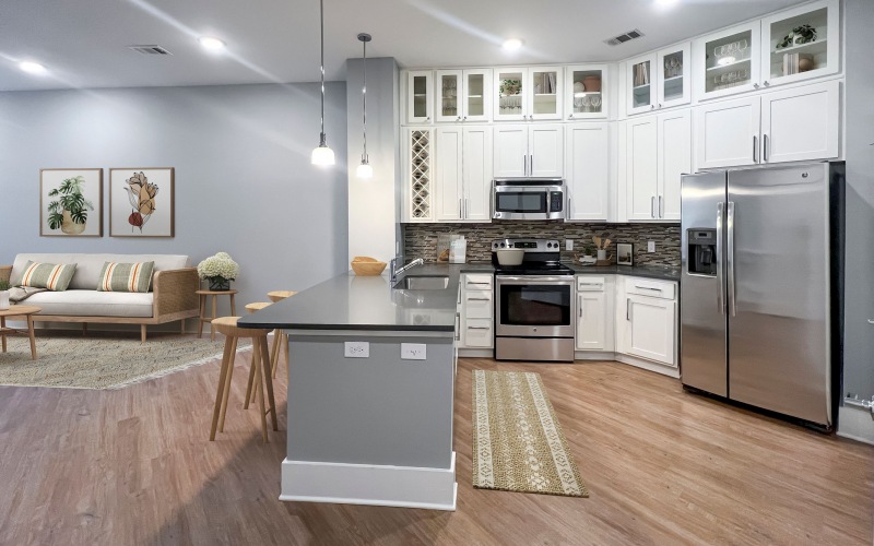 A3 apartment kitchen at Palladian Place