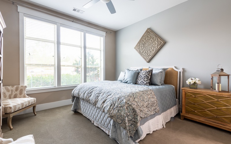 Bedroom at Palladian Place Apartments