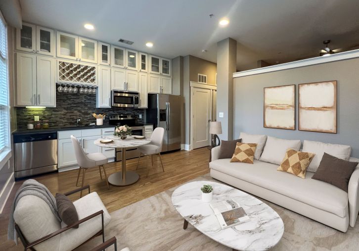 Apartments at Palladian Place fitness center equipment