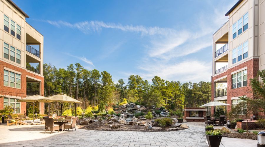 apartments at palladian place courtyard